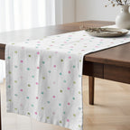 Camino de mesa 100% algodón Rayas Pinceladas Coord. 2 50x150 cm