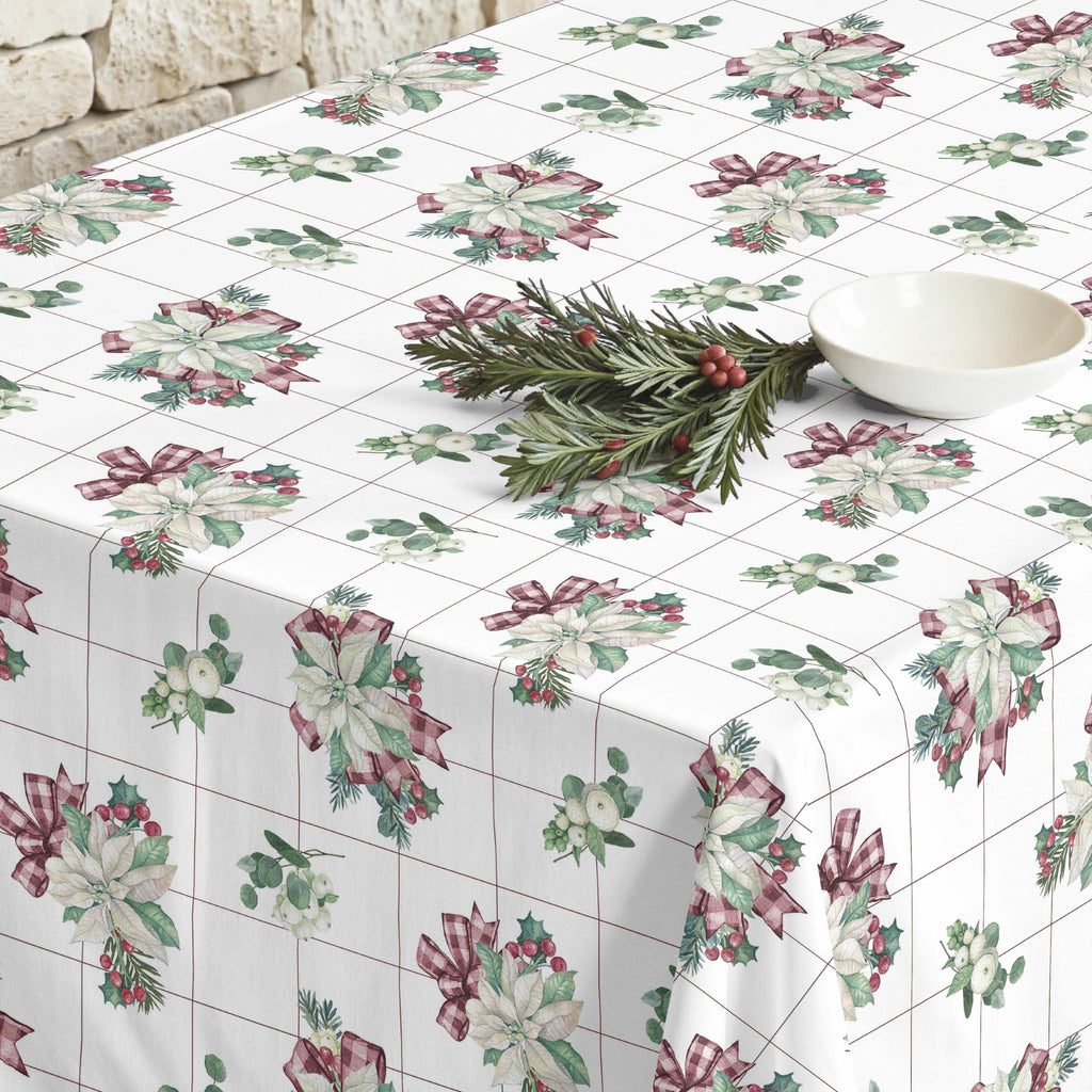 Mantel antimanchas Red Christmas 2