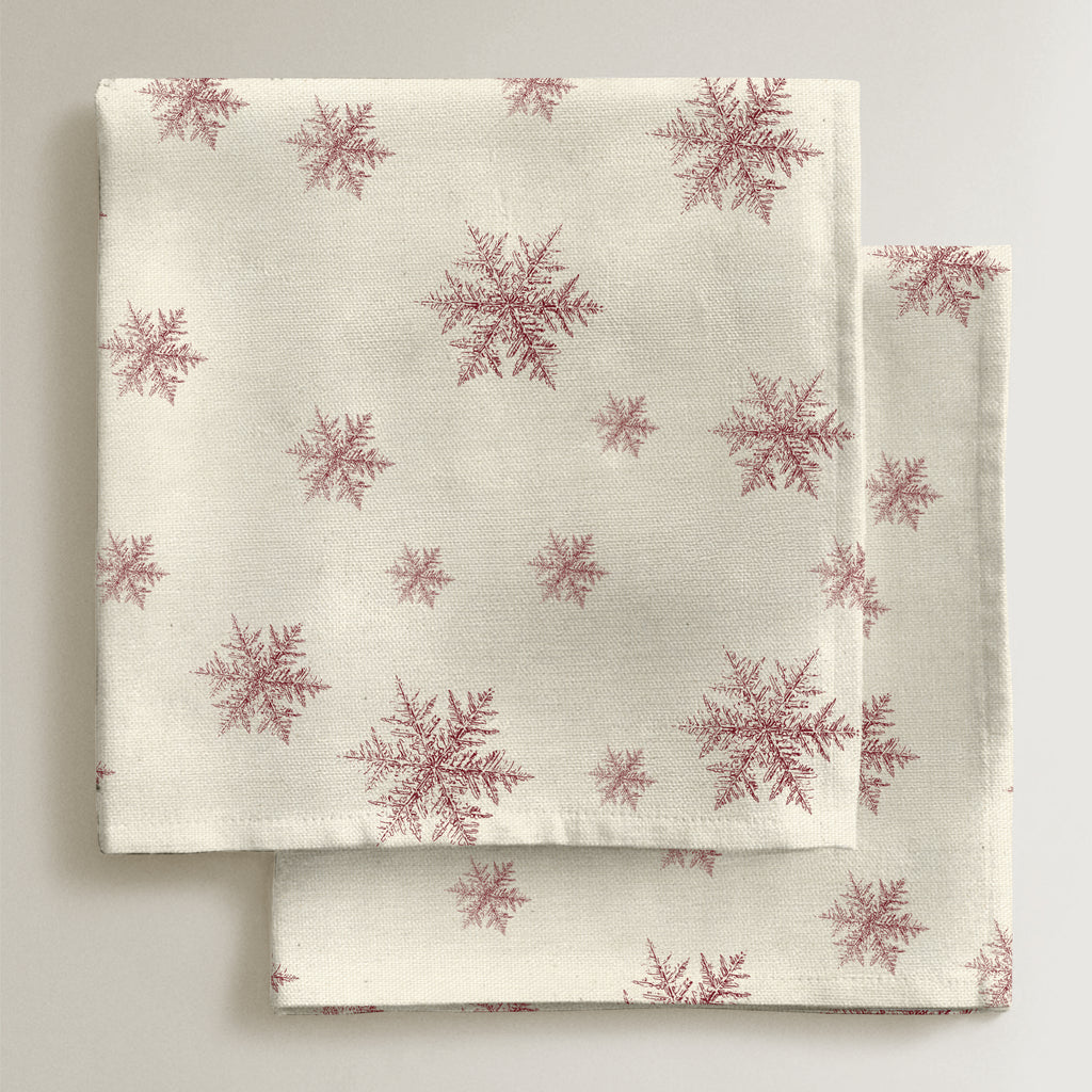 Pack 2 unidades servilletas Red Snowflake 1225