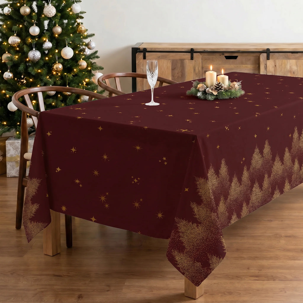Mantel antimanchas 100% algodón Red stalit sky 1225