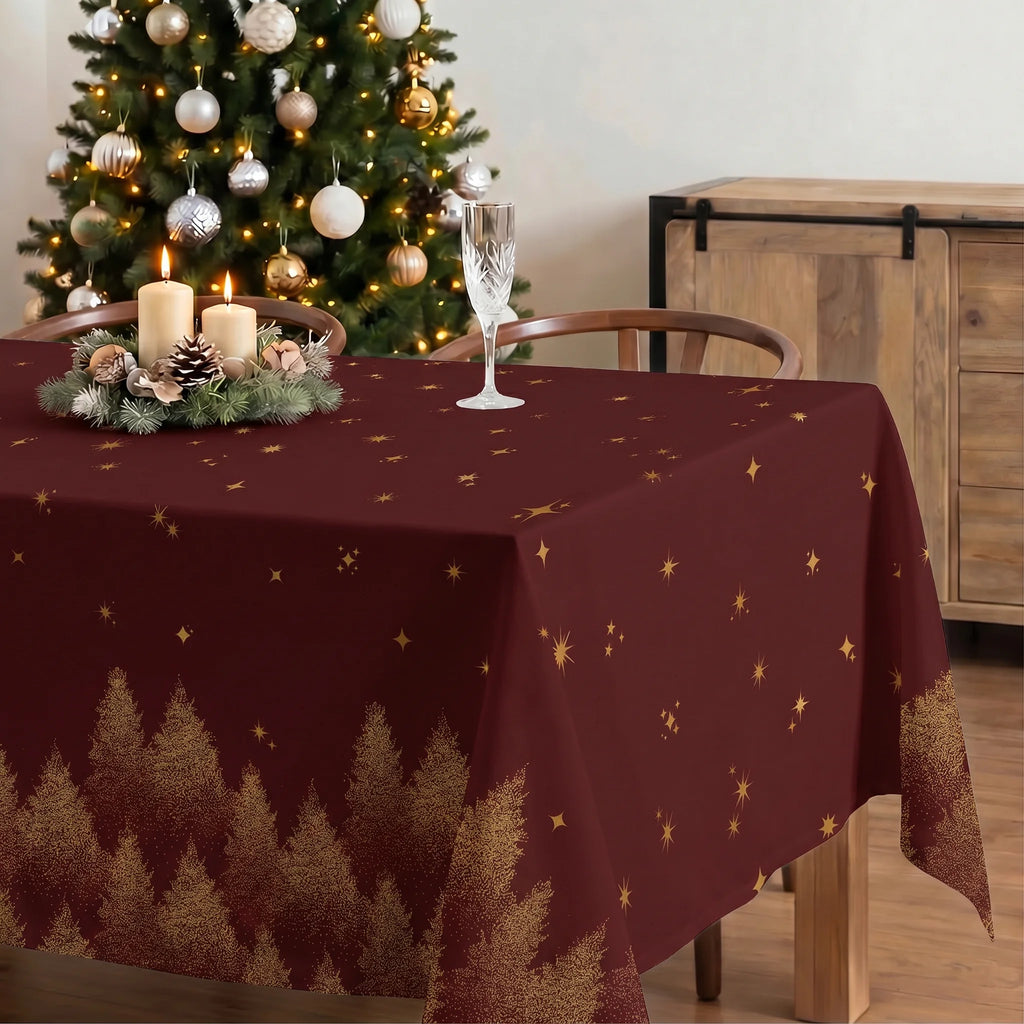 Mantel antimanchas 100% algodón Red stalit sky 1225
