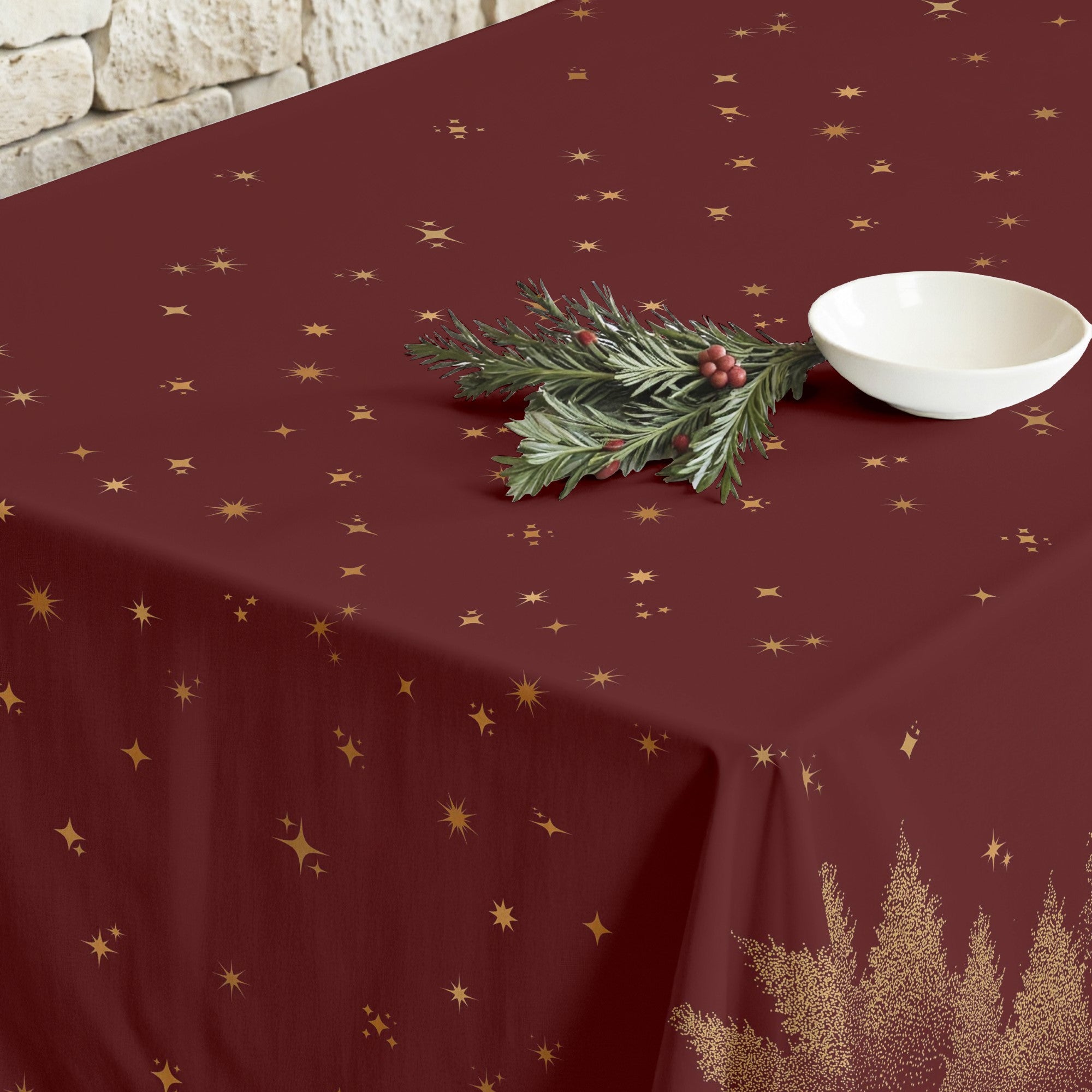 Mantel antimanchas Red stalit sky 1225