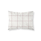 Funda de almohada Red Windowpana