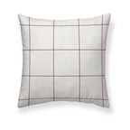 Funda de almohada Red Windowpana