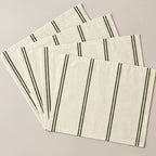 Mantel individual antimanchas pack 4 unidades Renali Verde