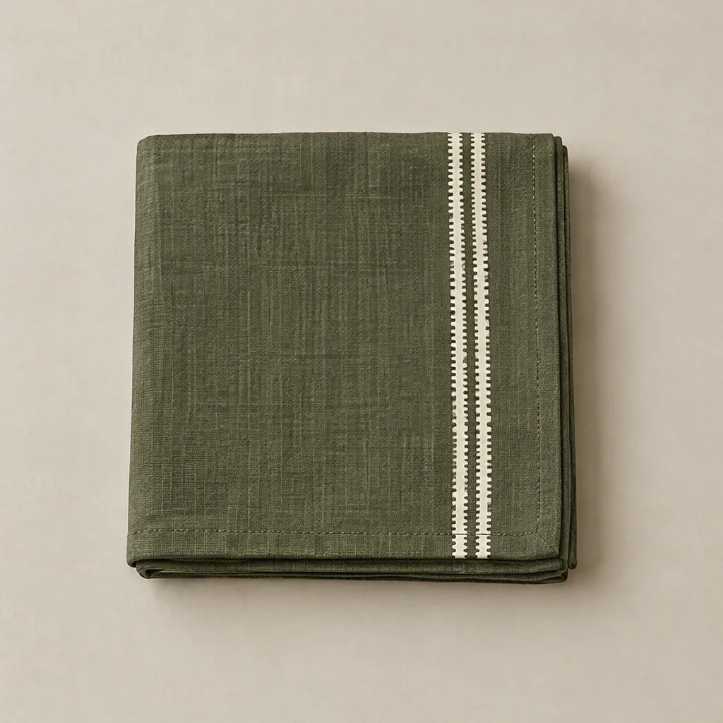 Pack de 4 unidades servilletas Renali Verde