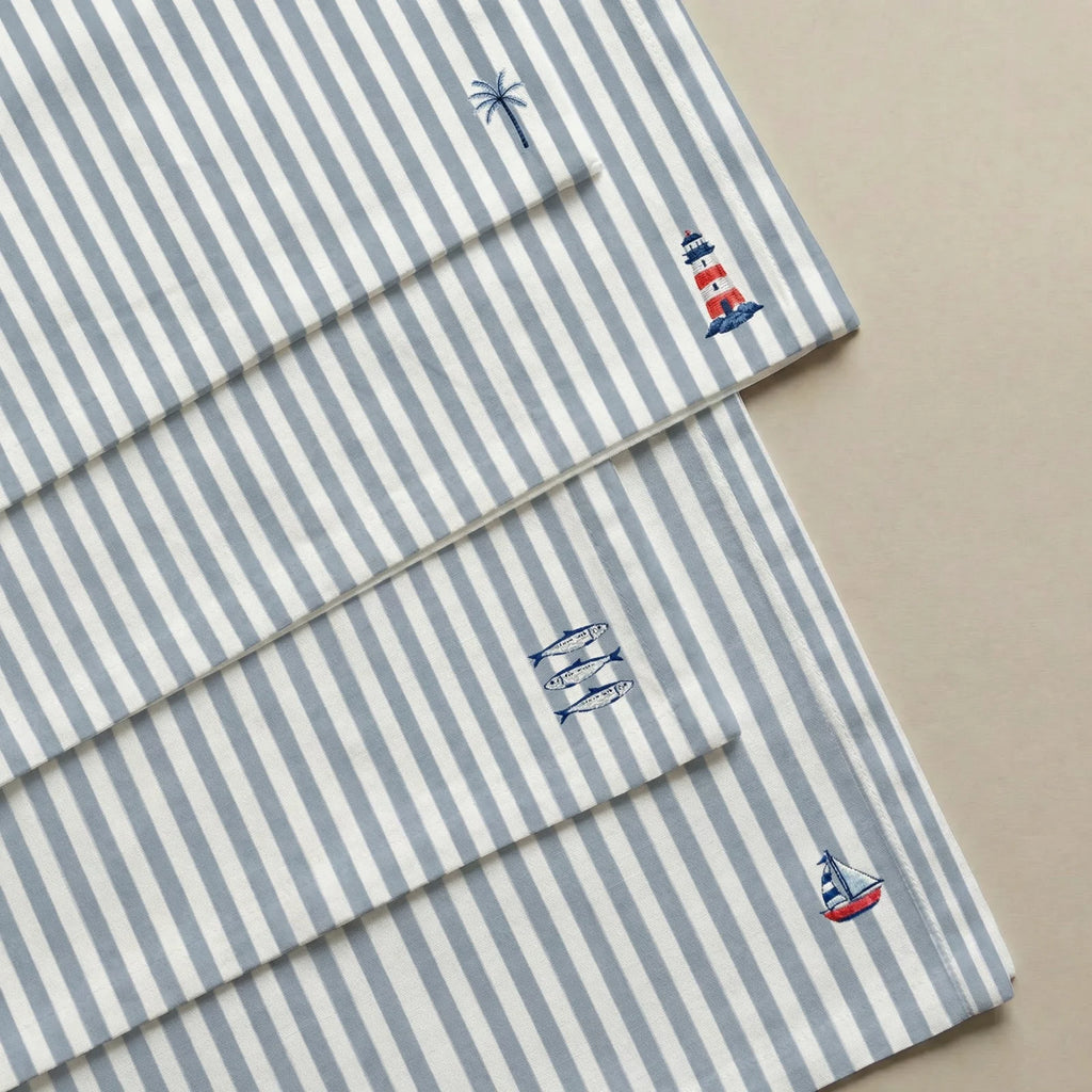 Pack de 4 unidades servilletas Rilen Marino