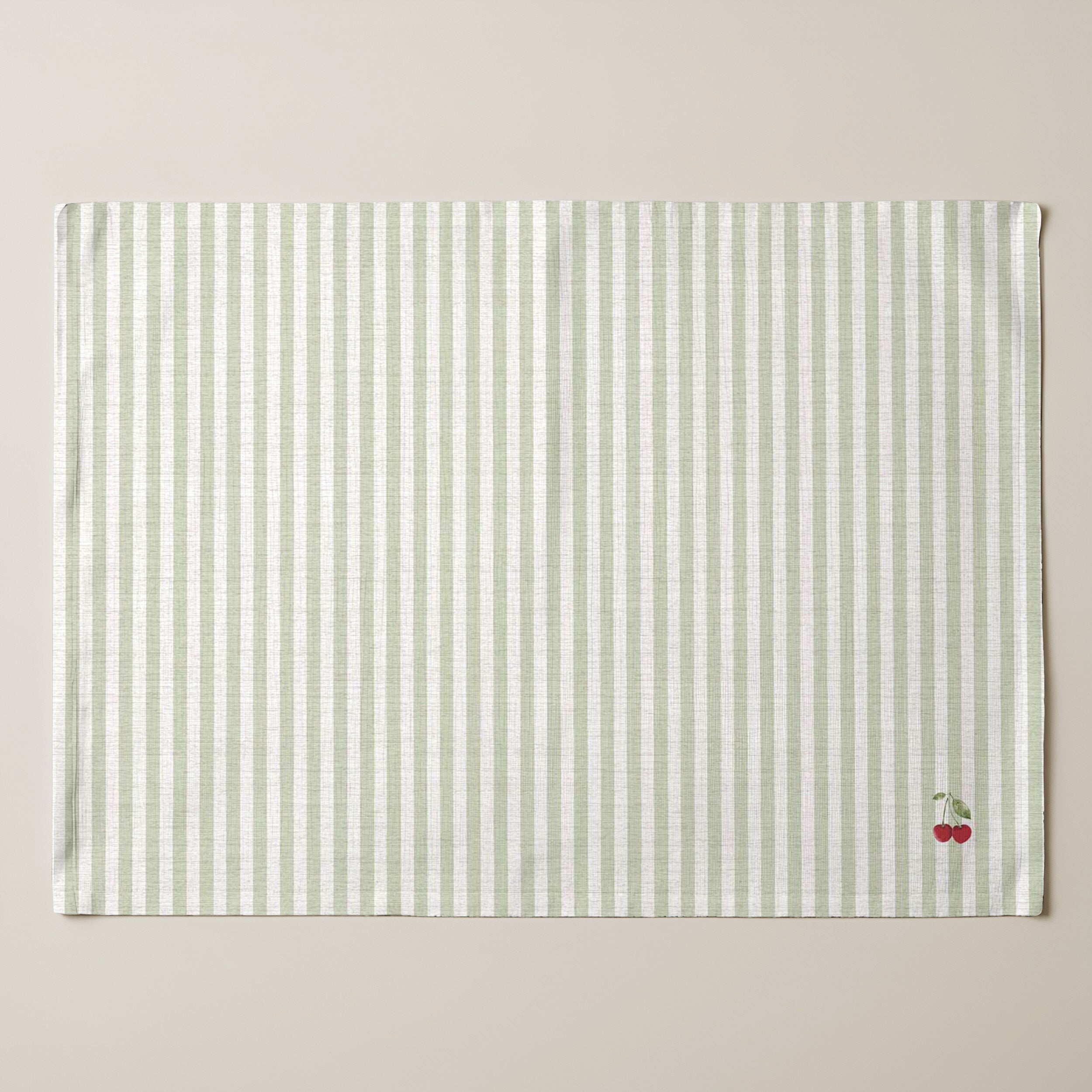 Mantel individual antimanchas pack 4 unidades Rilen Verde