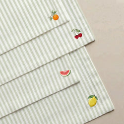 Pack de 4 unidades servilletas Rilen Verde