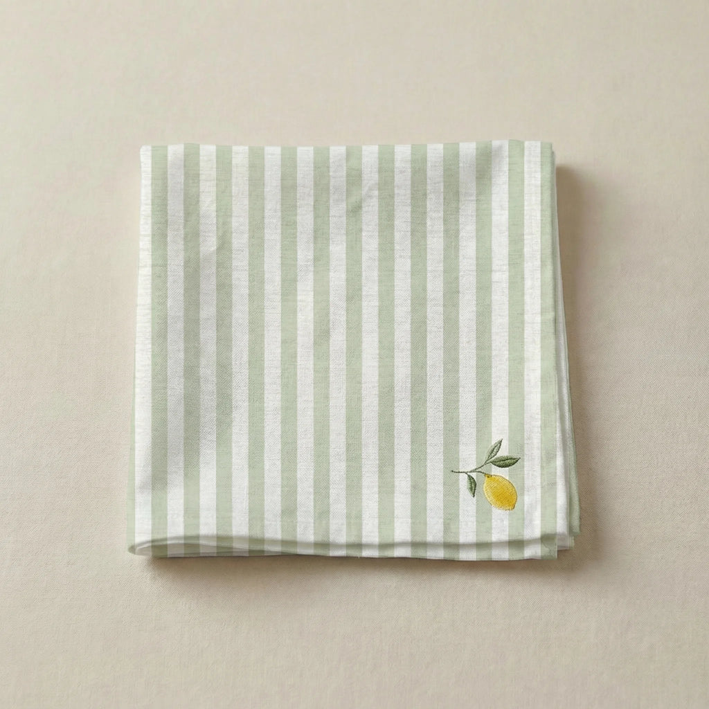 Pack de 4 unidades servilletas Rilen Verde