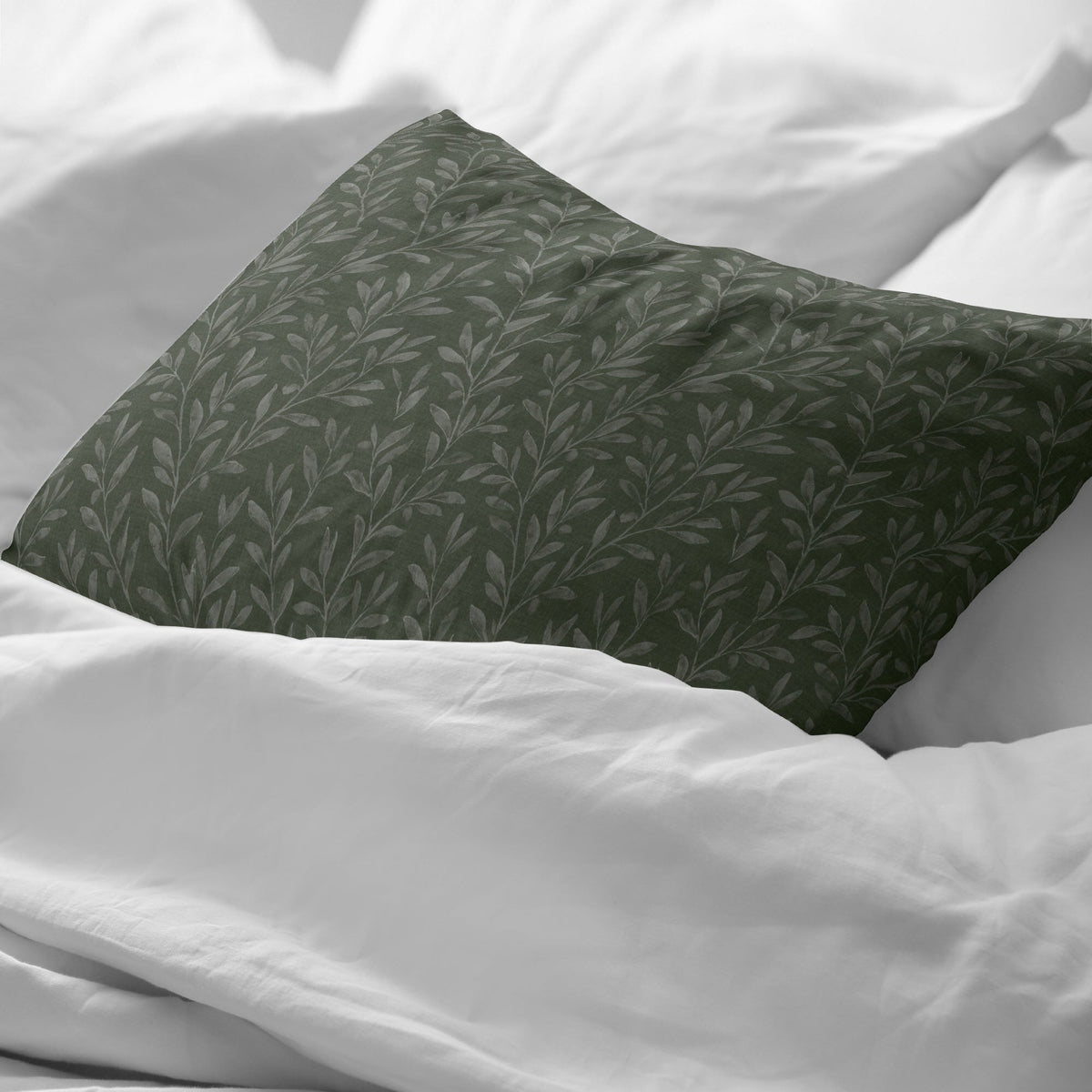 Funda de almohada acolchada Liena