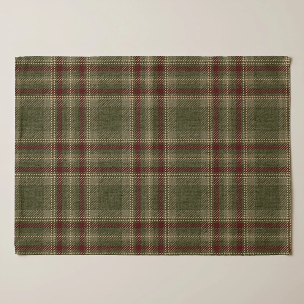 Mantel individual antimanchas pack 4 unidades Roble