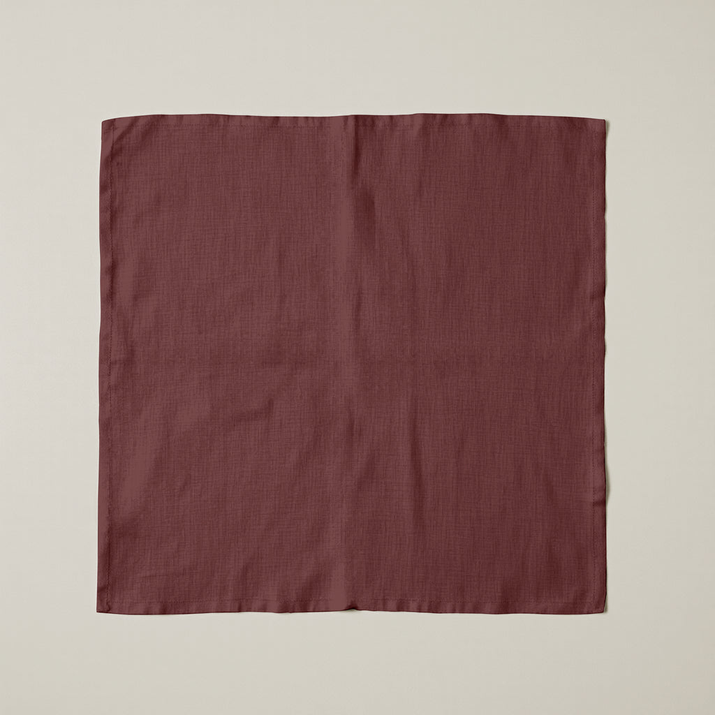 Pack 2 unidades servilletas Rojo Liso