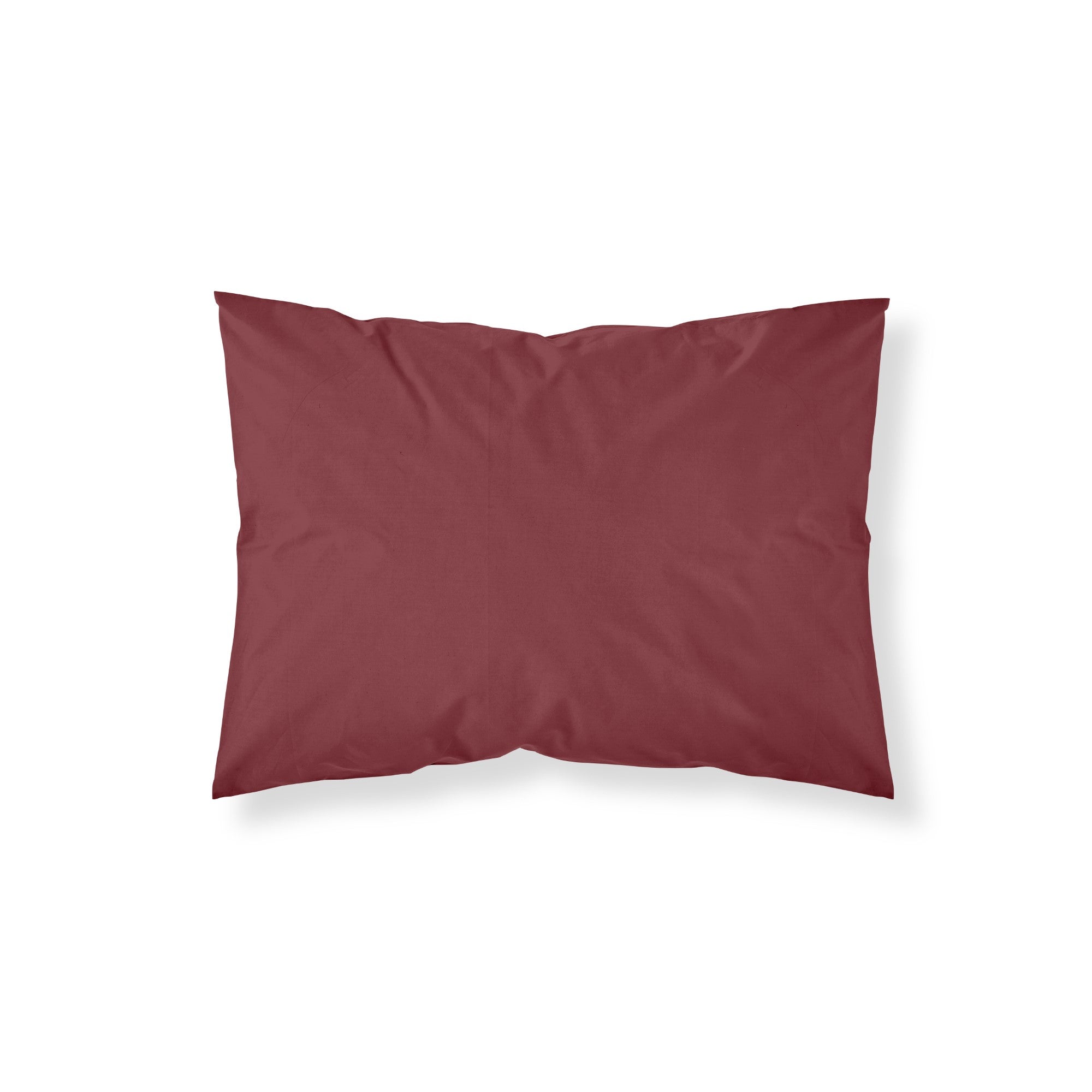 Funda de almohada Rojo Liso