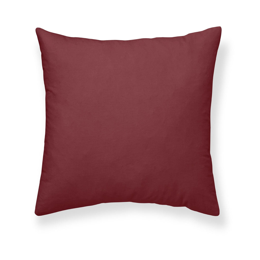Funda de almohada Rojo Liso