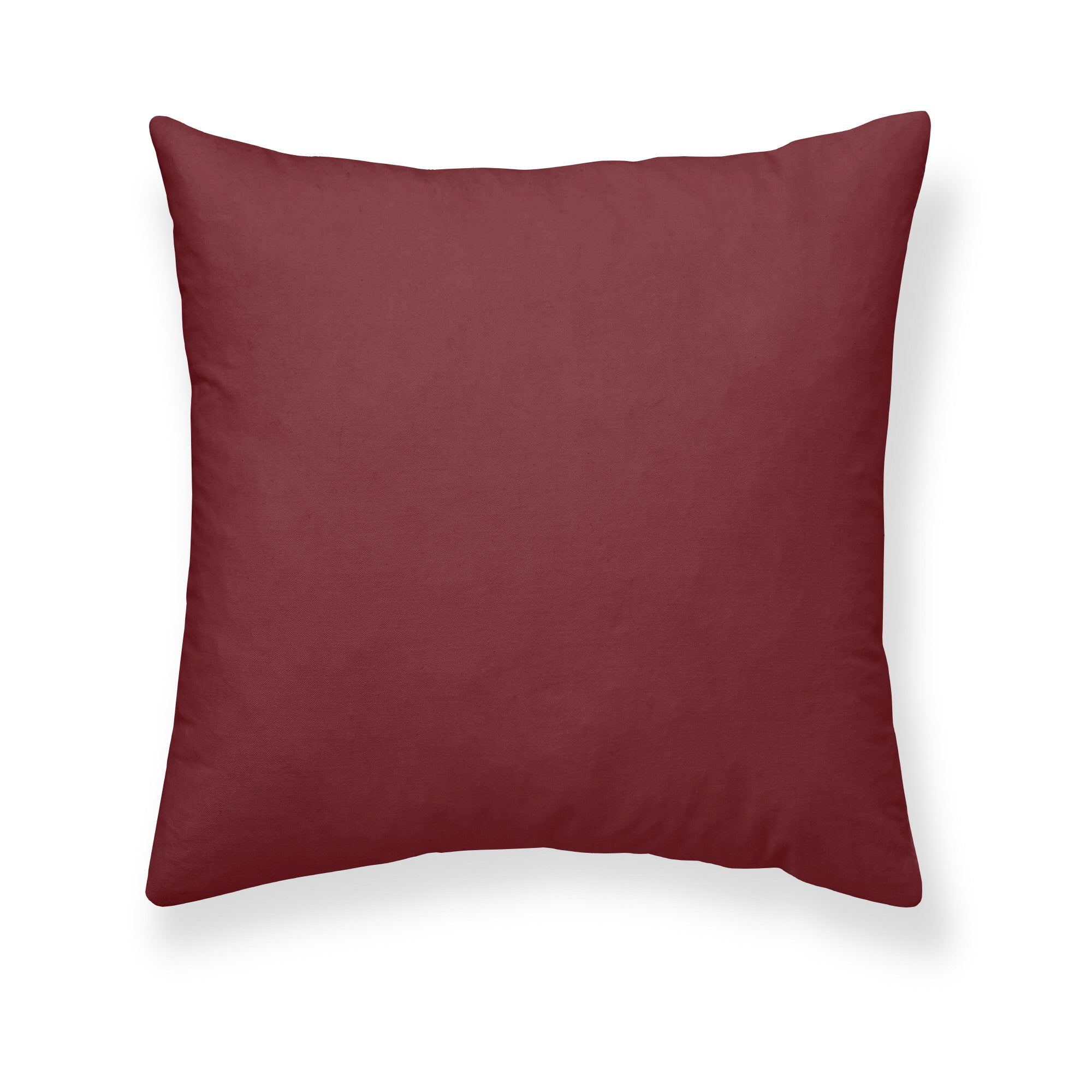Funda de almohada Rojo Liso