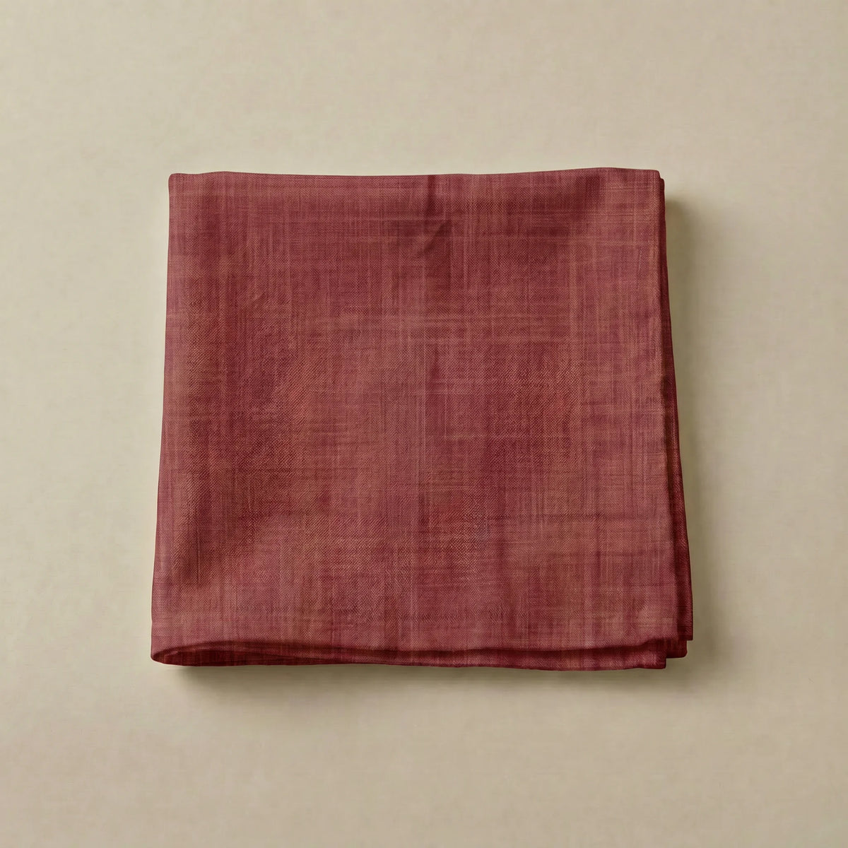 Servilletas algodón-lino pack de 2 unidades Liso Rojo