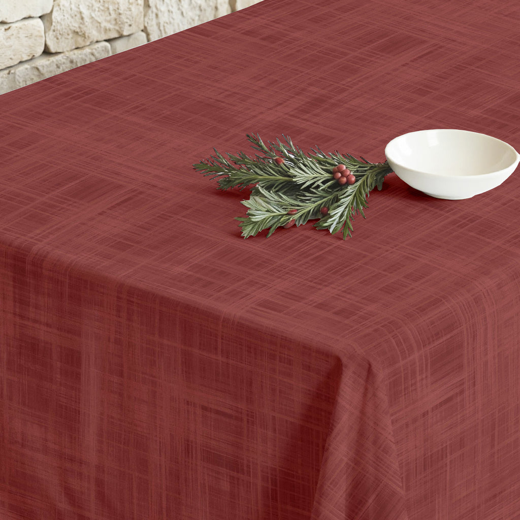 Mantel antimanchas Christmas Rojo