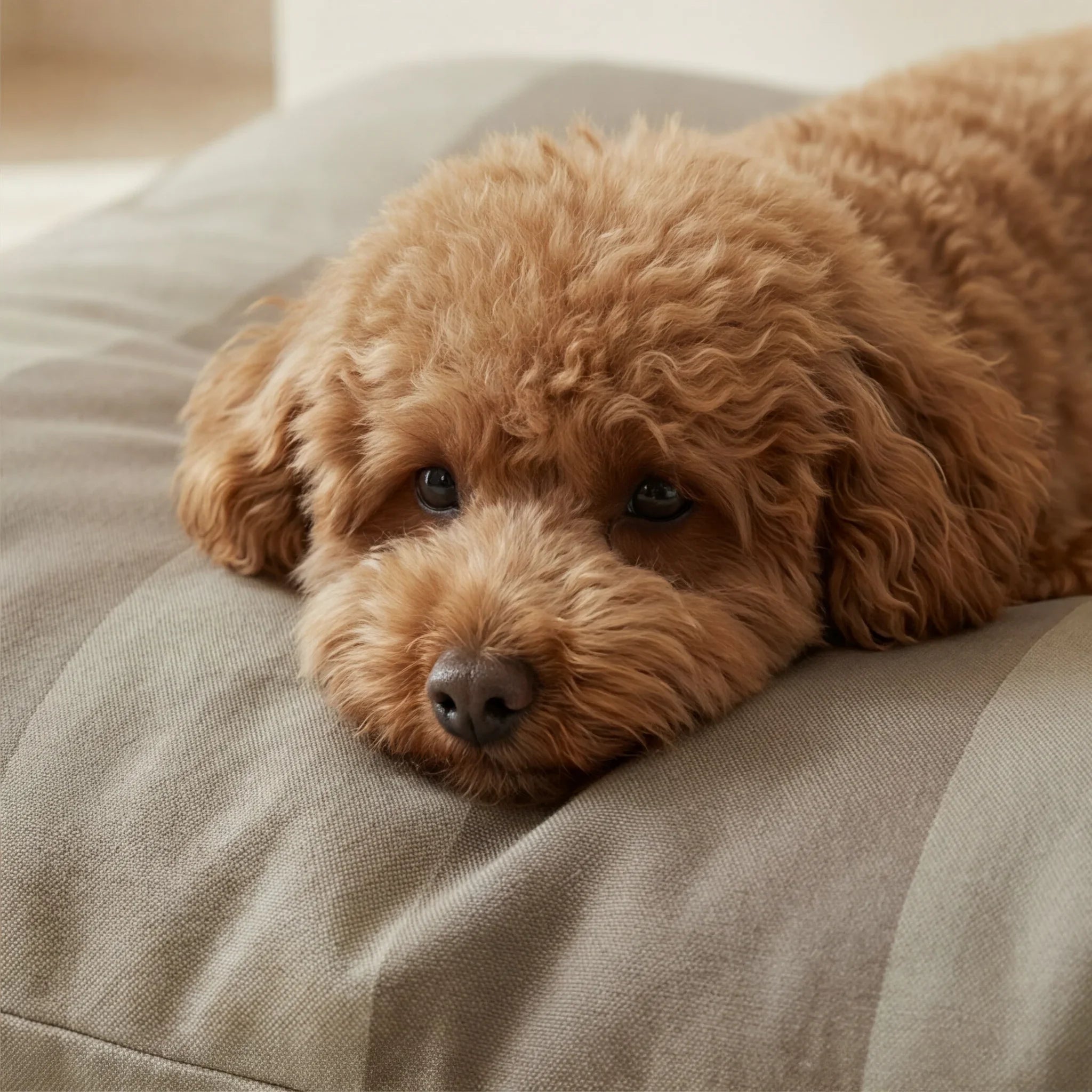 Funda para cama de mascota antimanchas Romani Marron