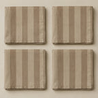 Pack de 4 unidades servilletas Romani Marrón