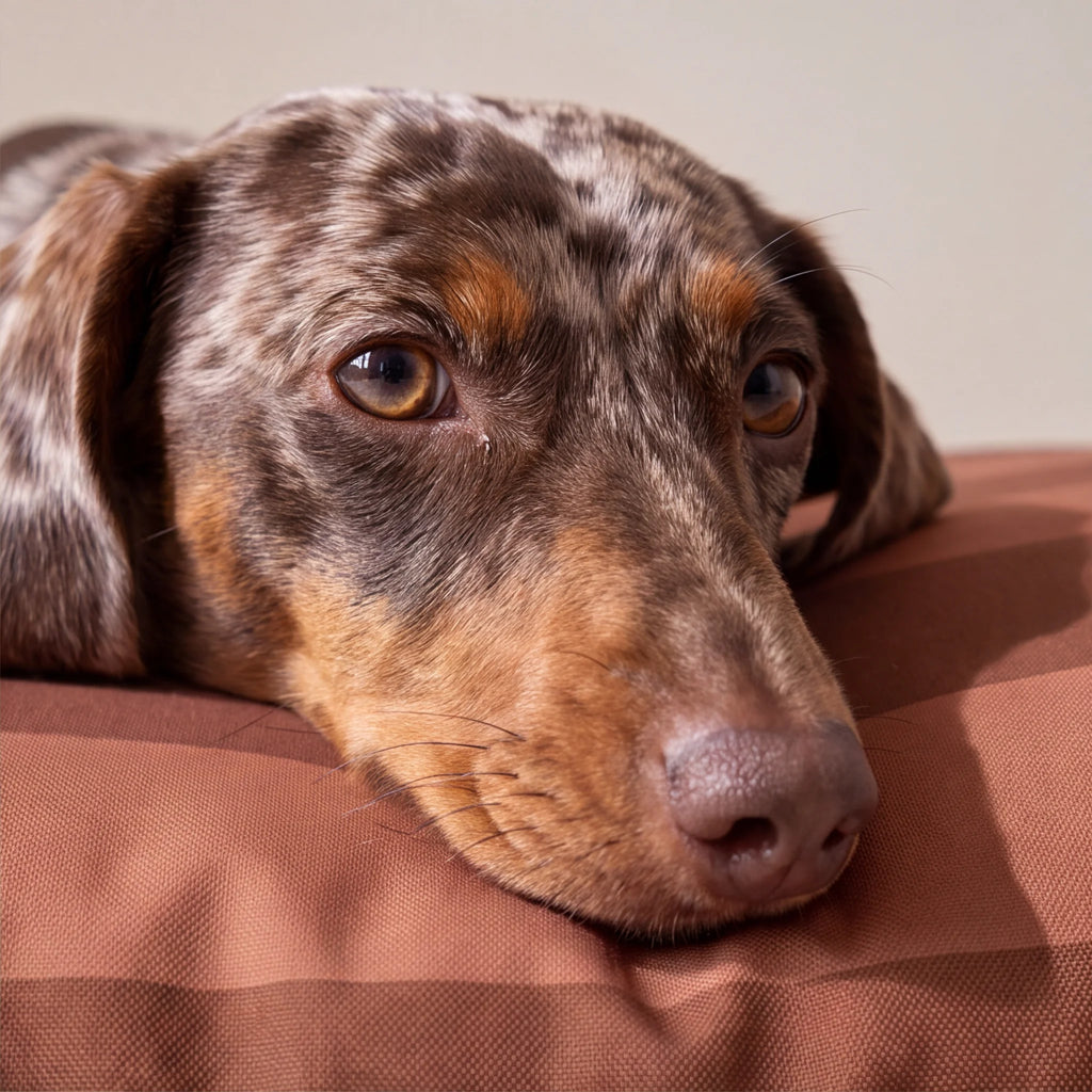 Funda para cama de mascota antimanchas Romani Teja