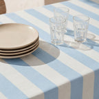 Fleckabweisende Tischdecke 100% Baumwolle Saba