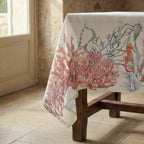 Mantel antimanchas 100% algodón Sea Elements