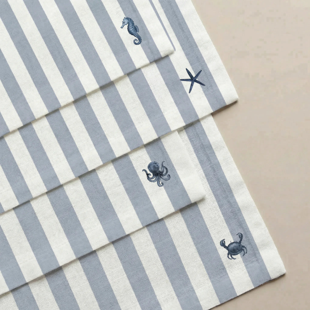 Pack de 4 unidades servilletas Seleni Marino