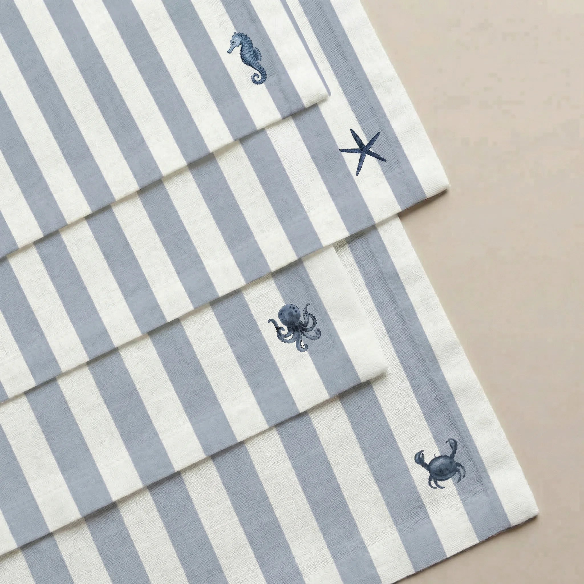 Pack de 4 unidades servilletas Seleni Marino