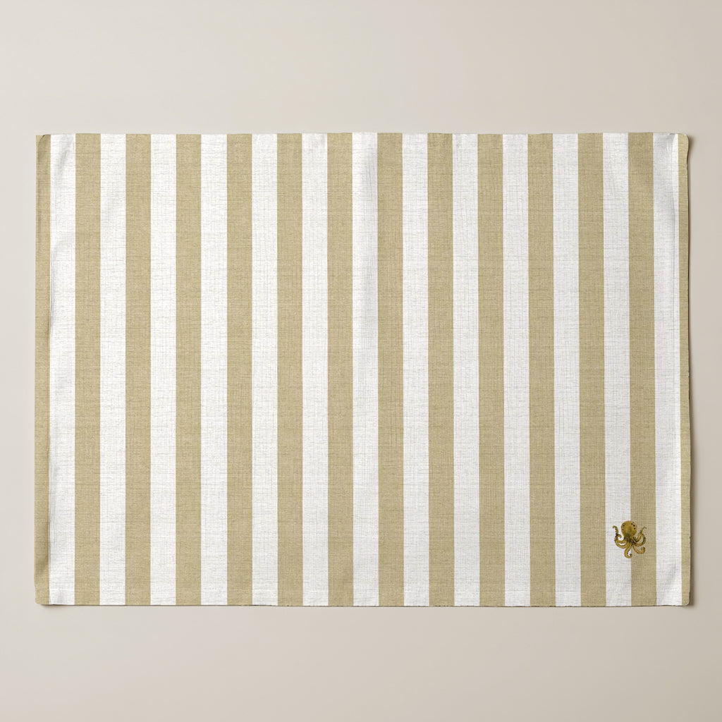 Mantel individual antimanchas pack 4 unidades Seleni Ocre