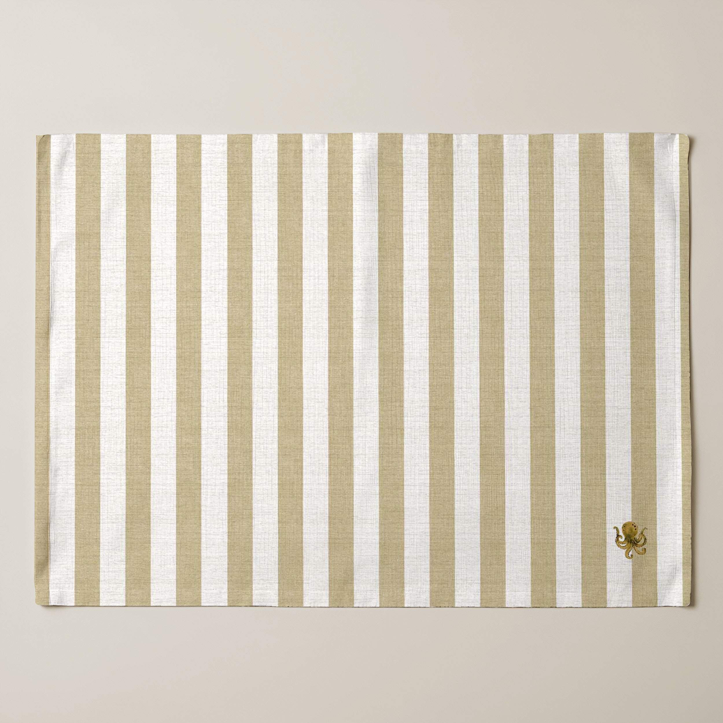 Mantel individual antimanchas pack 4 unidades Seleni Ocre