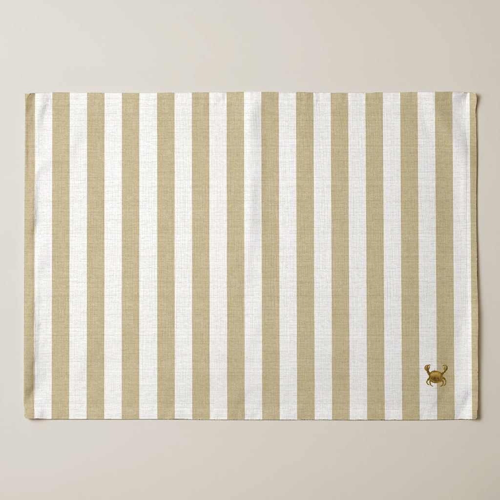 Mantel individual antimanchas pack 4 unidades Seleni Ocre
