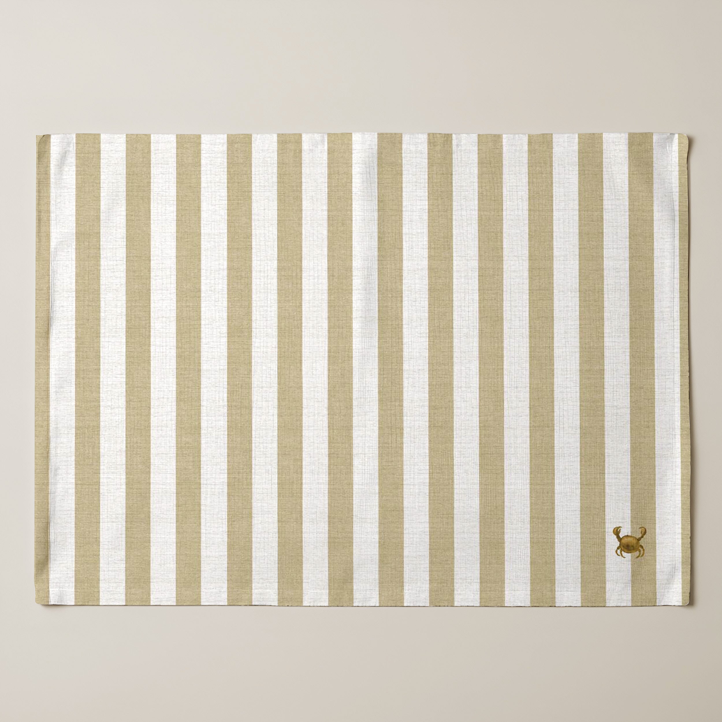 Mantel individual antimanchas pack 4 unidades Seleni Ocre