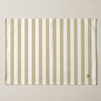 Mantel individual antimanchas pack 4 unidades Seleni Ocre