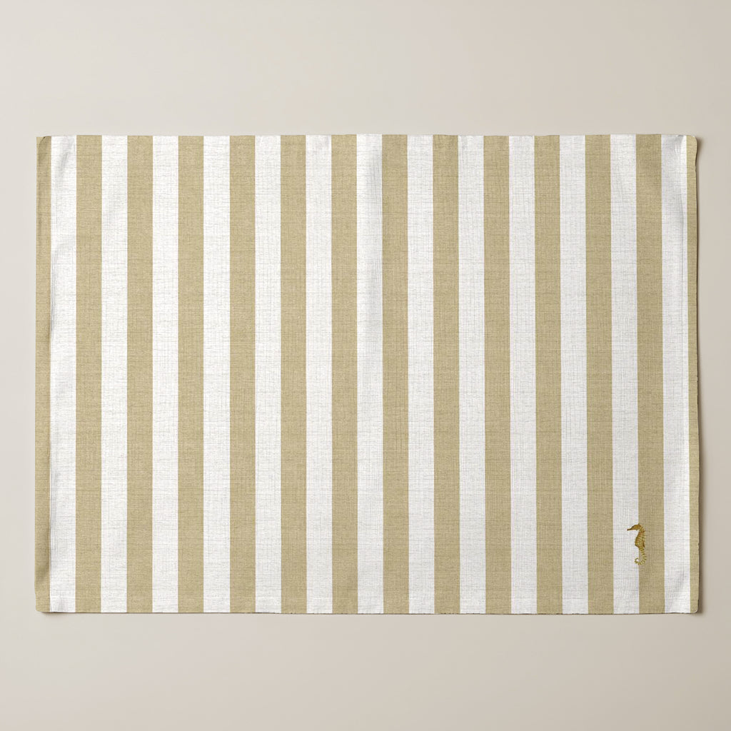 Mantel individual antimanchas pack 4 unidades Seleni Ocre