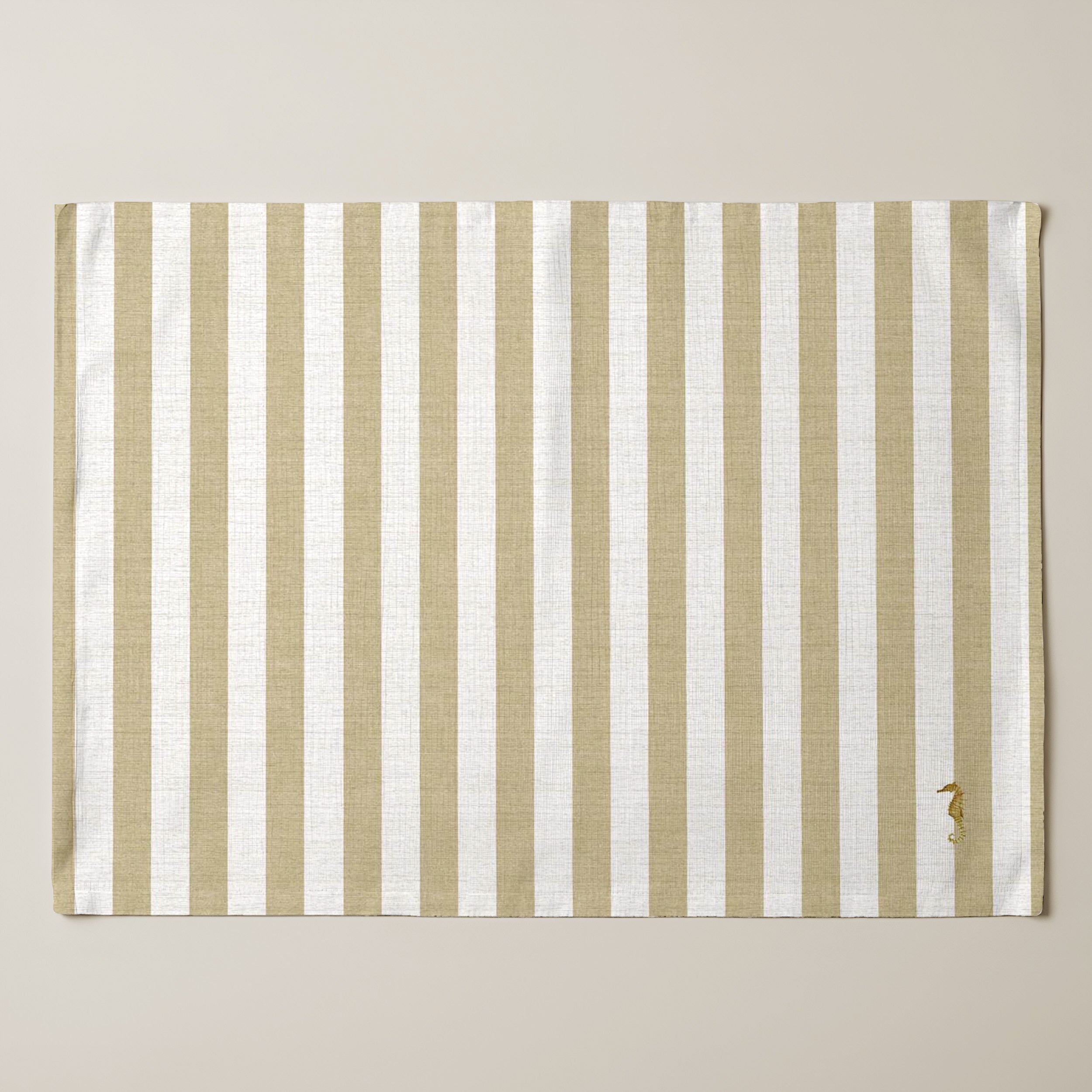 Mantel individual antimanchas pack 4 unidades Seleni Ocre