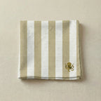 Pack de 4 unidades servilletas Seleni Ocre