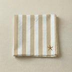 Pack de 4 unidades servilletas Seleni Ocre