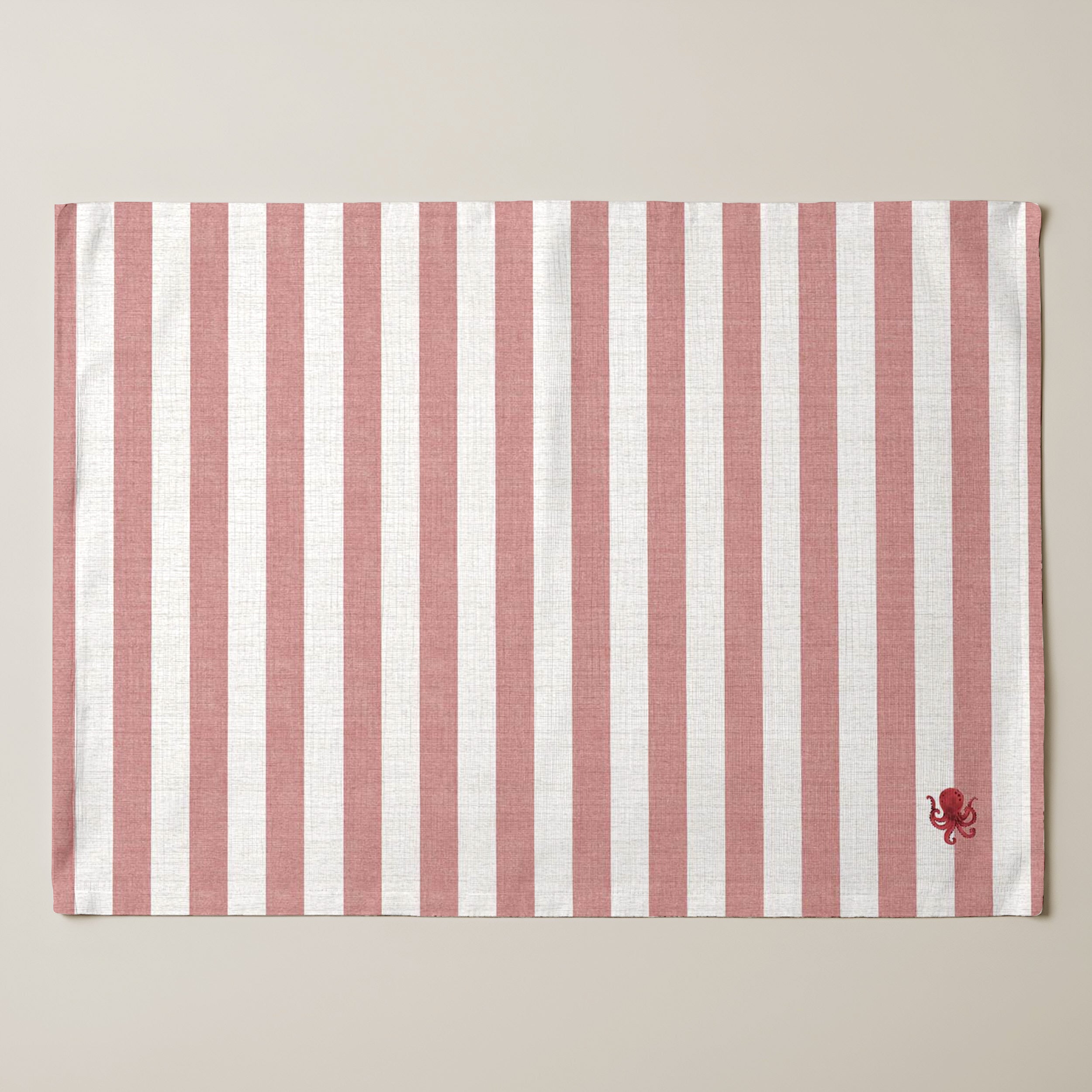 Mantel individual antimanchas pack 4 unidades Seleni Rojo