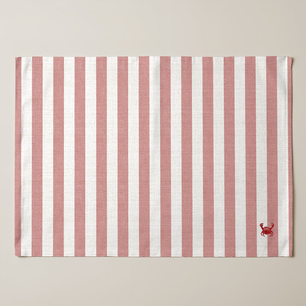 Mantel individual antimanchas pack 4 unidades Seleni Rojo