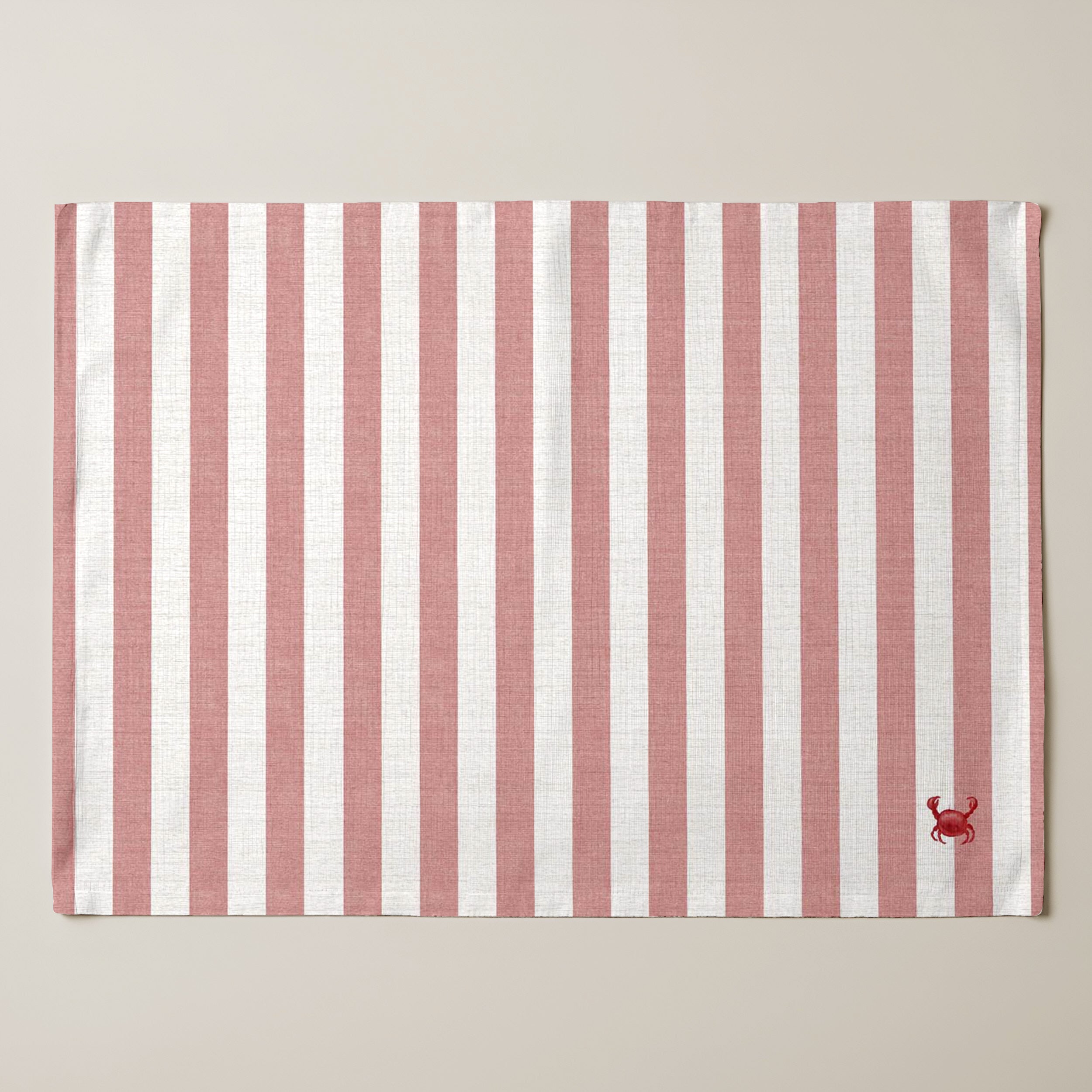 Mantel individual antimanchas pack 4 unidades Seleni Rojo