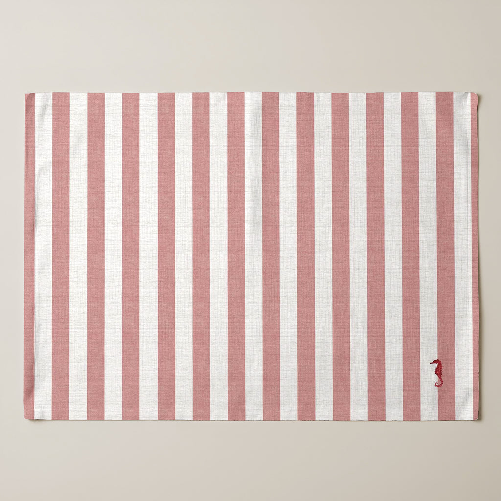 Mantel individual antimanchas pack 4 unidades Seleni Rojo
