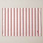 Mantel individual antimanchas pack 4 unidades Seleni Rojo