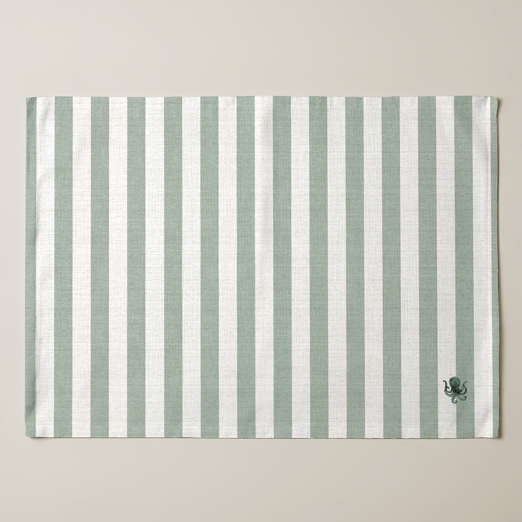 Mantel individual antimanchas pack 4 unidades Seleni Verde