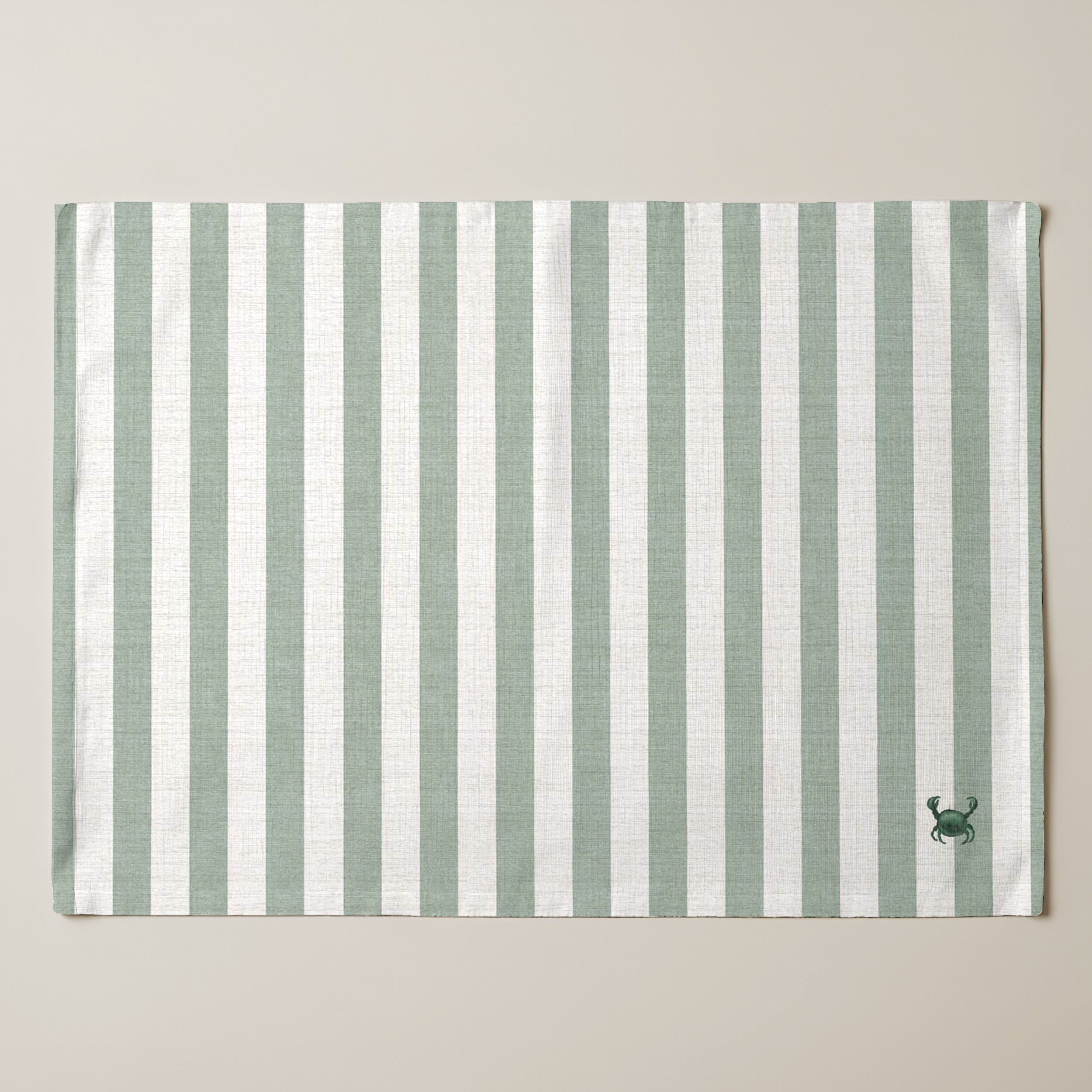 Mantel individual antimanchas pack 4 unidades Seleni Verde