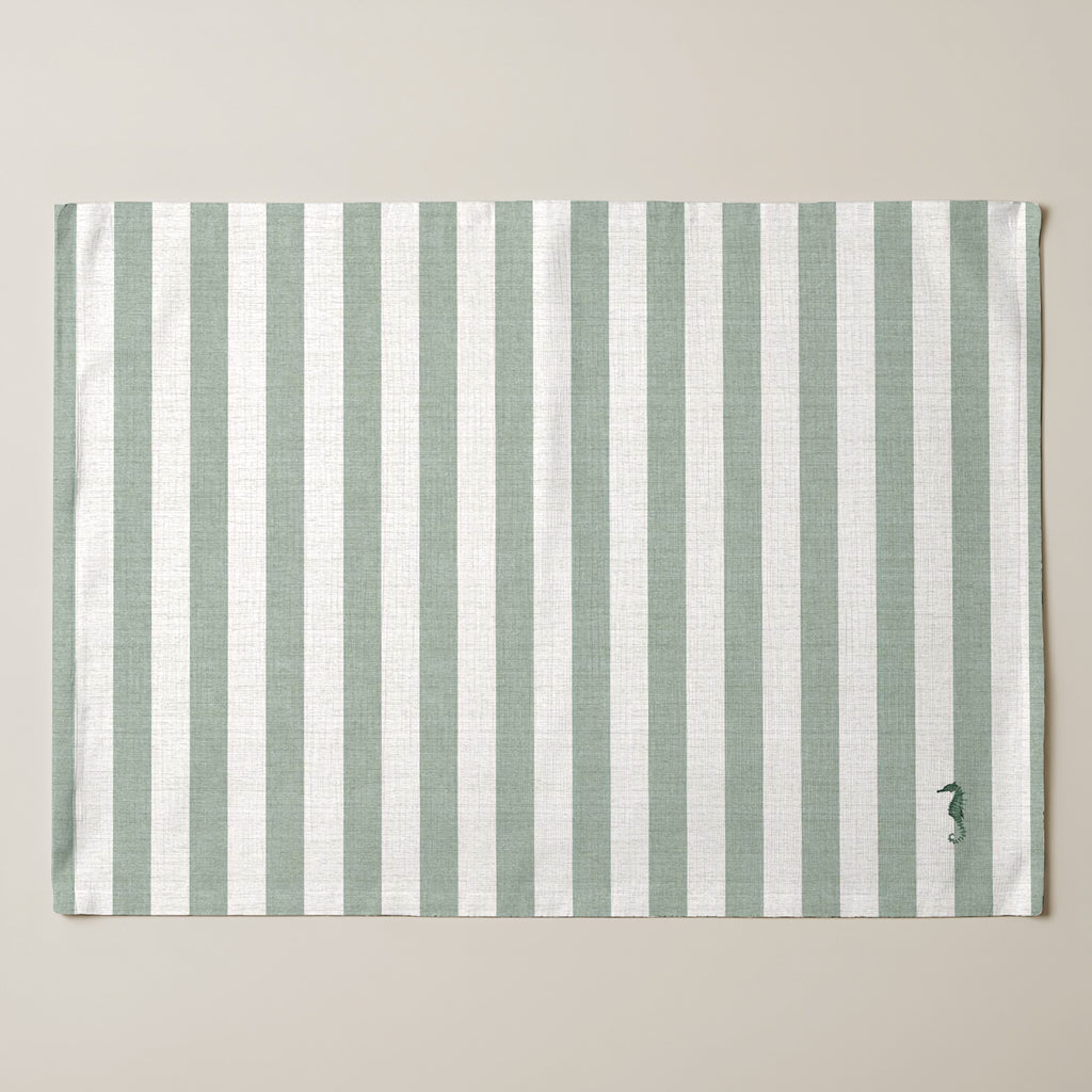 Mantel individual antimanchas pack 4 unidades Seleni Verde