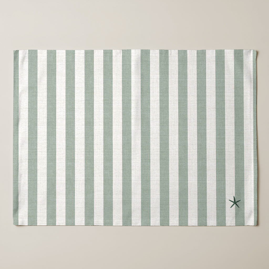 Mantel individual antimanchas pack 4 unidades Seleni Verde