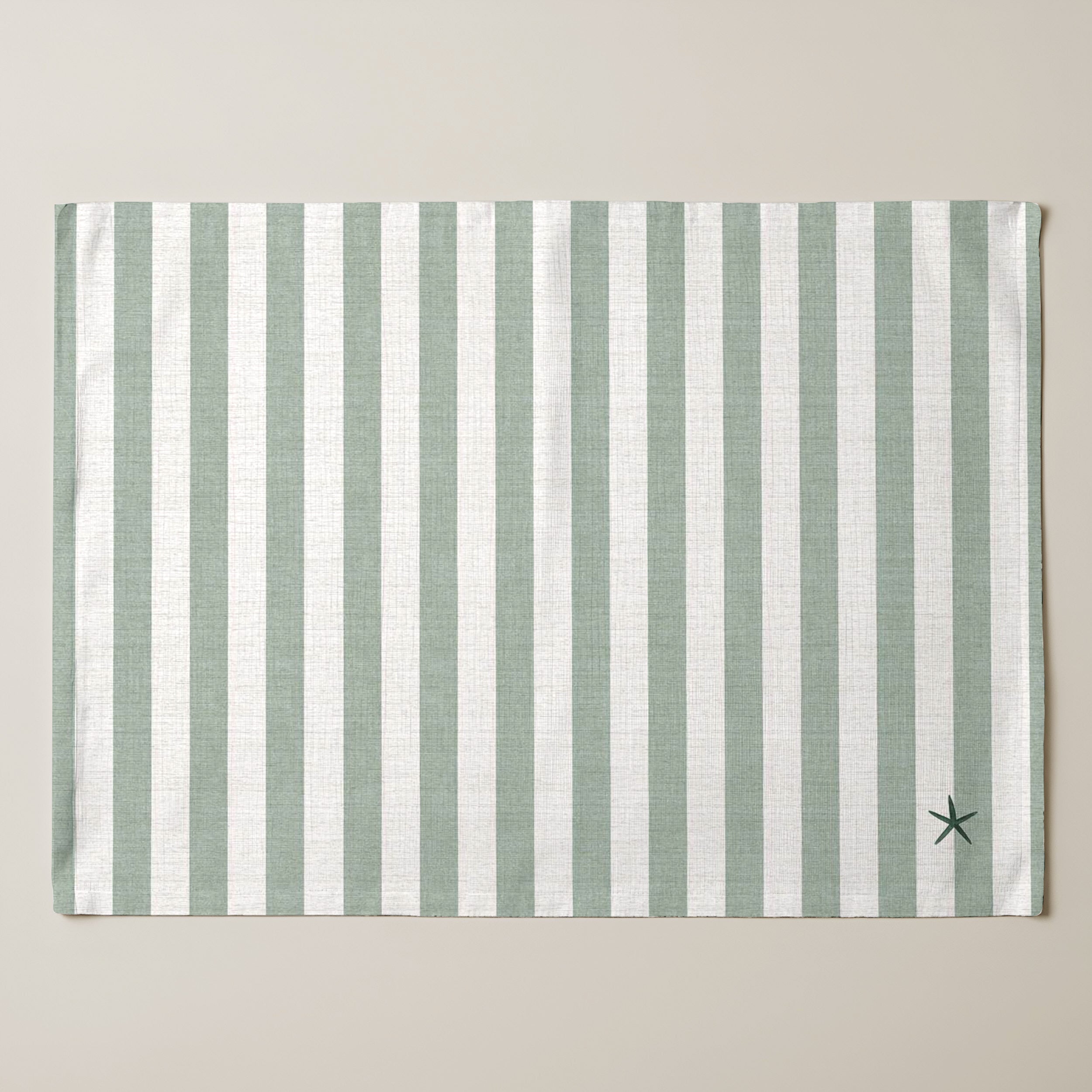 Mantel individual antimanchas pack 4 unidades Seleni Verde
