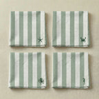 Pack de 4 unidades servilletas Seleni Verde
