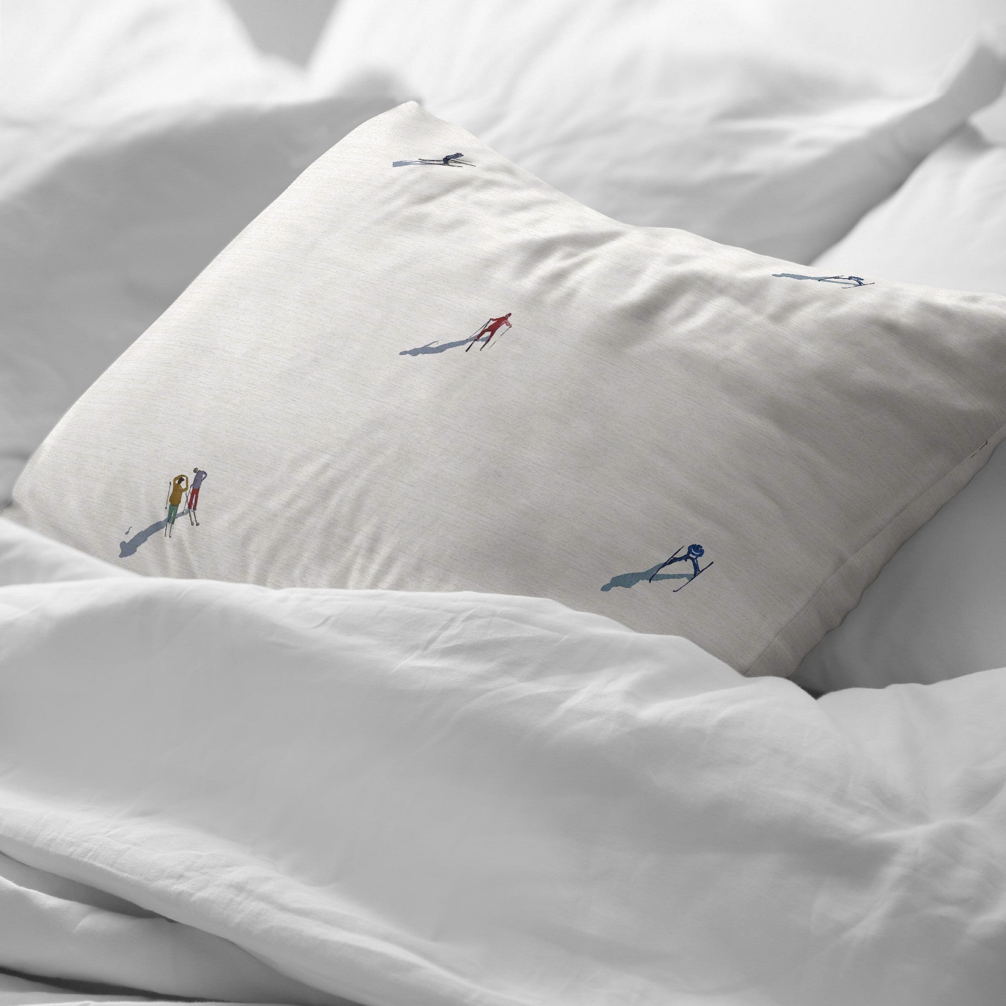 Funda de almohada Skier